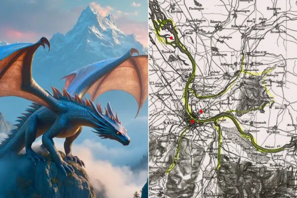 Kraftorte rund um Basel: Wandelzeit, neue Erde – Drachen von Basel. August 2025, Thomas Frei (Gesellschaft für Radiästhesie und Geomantie Region Basel)